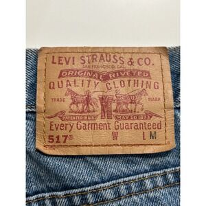 Vintage Levis 517 Bootcut Jeans Womens 13 M Jr Medium Wash Denim Made in USA